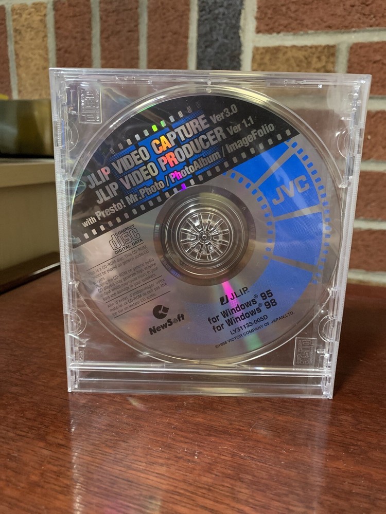 New JLIP Video Capture Ver 3.0 & Video Producer Ver 1.1 Disc