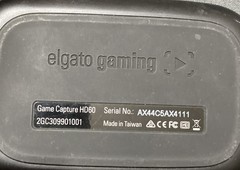 Elgato HD60 Game Capture Device 1080p 60fps Streaming Recording Console Gaming