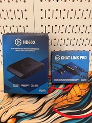 Elgato HD60 X Capture Card + Chat Link Pro Bundle 4K60 HDR PS5 Xbox Open Box
