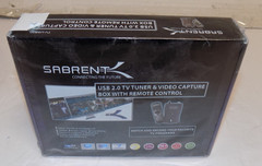 Sabrent USB 2.0 TV Tuner / Video Capture Card With Remote Control, New Sealed