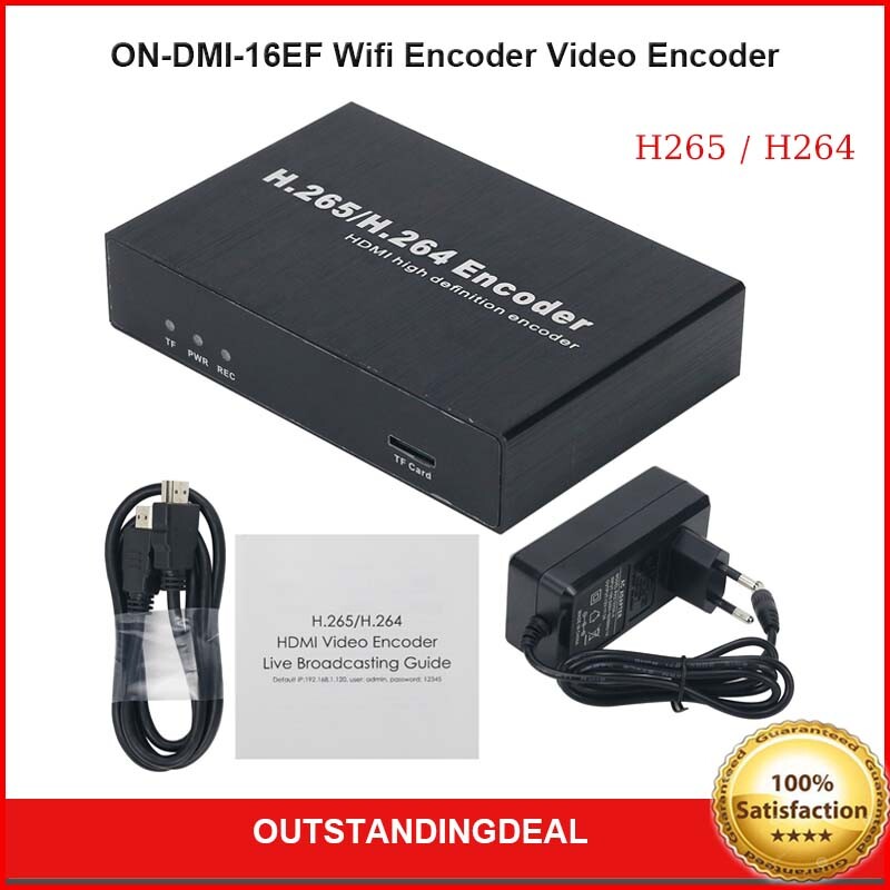 ON-DMI-16EF Wifi Encoder H265 H264 Video Encoder Suitable for Online Streamer SZ