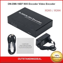 ON-DMI-16EF Wifi Encoder H265 H264 Video Encoder Suitable for Online Streamer ot