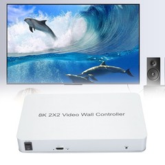 8K 2×2 Video Wall Controller HD Multimedia Interface 1.4 HDCP 1.4 Supports JKDP
