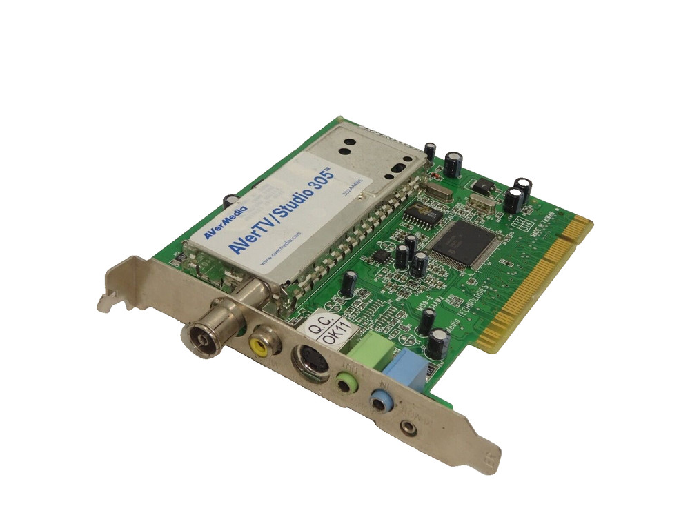 AVER MEDIA AVER TV STUDIO 305 PCI TV CARD #GK9530