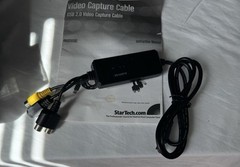 Composite to USB Video Capture-S Video Converter/Analog to Digital Video Adapter