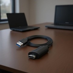 AV Interface to Universal Serial Bus AV Interface Input Adapter Card Portable