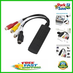 Universal USB Video Capture Converter for Archiving VHS and DV Tapes Easily