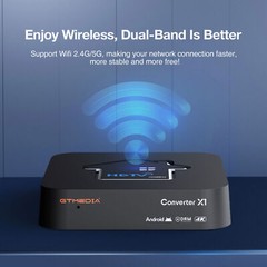 4K UHD ATSC 3.0 Certified DRM Free Channel OTA TV Tuner TV Converter Box DVR New