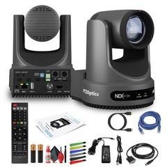 PTZOptics Move 4K PTZ Camera with 12x Zoom (Gray) (PT12X-4K-GY-G3)