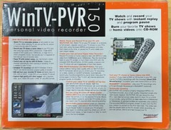 Hauppauge! ~ WinTV-PVR150 Model 1045 ~ Personal Video Recorder ~ New ~ Sealed