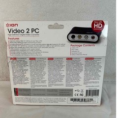 ION Video 2 PC High-Definition Digital Video Converter New Damaged Box