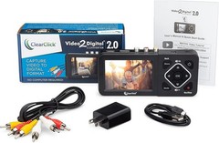 ClearClick Video to Digital Converter 2.0 VHS Camcorder Tapes – NEW SEALED