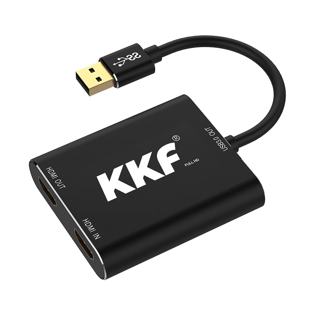 4K HDMI Capture Card, 1080P 60FPS Video Capture Card for Streaming and Record…