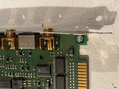 MIRO VIDEO DC1 VIDEO DIGITIZER / PLAYBACK CARD 16-BIT ISA CARD COMPOSITE S-VIDEO