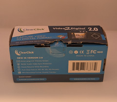 ClearClick Video to Digital Converter 2.0 VHS Camcorder Tapes New Open Box