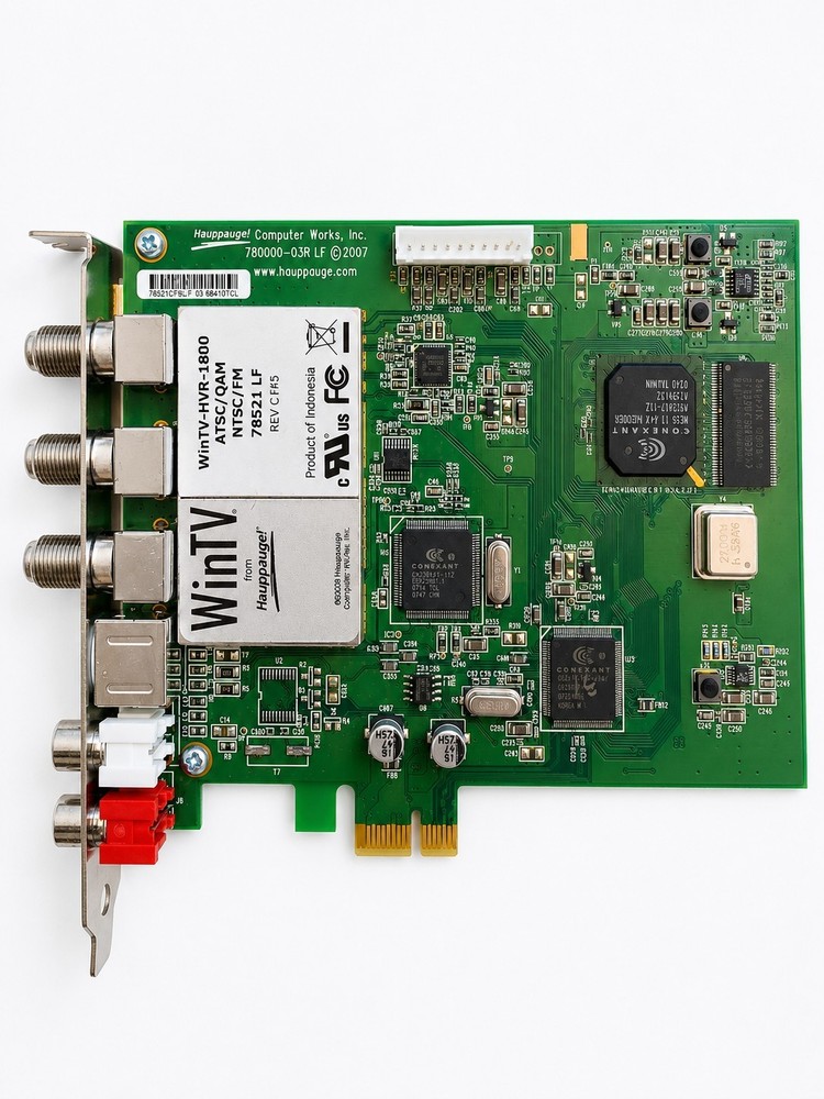 Hauppauge WinTV-HVR-1800 Desktop PC PCIe TV Tuner Card 78521 LF Rev C1E9