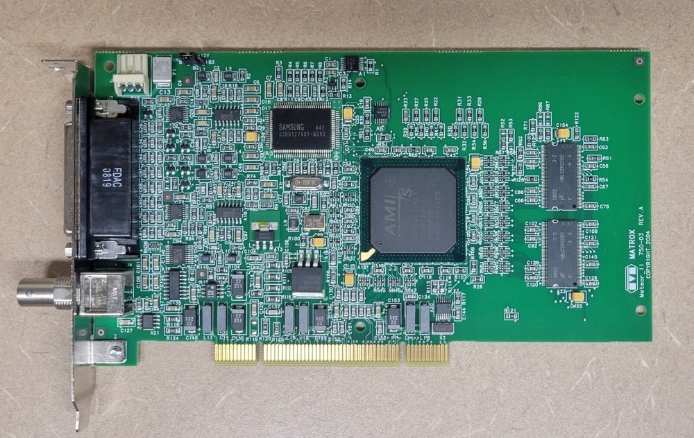 Matrox Meteor II METEOR2/4 PCI 750-03 REV.A Frame Grabber Card