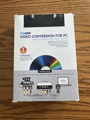 VIDBOX Video Conversion For PC Analog to Digital Video Transfer Solution