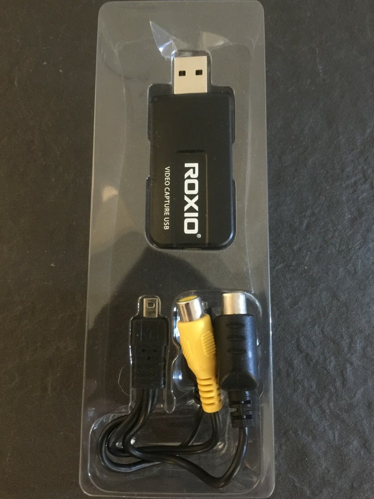 ROXIO USB CAPTURE DEVICE UB315-E Version 3 – plug tested NO MANUALS NO SOFTWARE