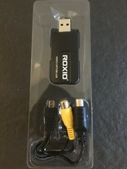 ROXIO USB CAPTURE DEVICE UB315-E Version 3 – plug tested NO MANUALS NO SOFTWARE