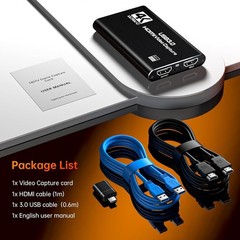 Versatile 1080P HDMI Capture Card for Live Gaming, Video Conferencing