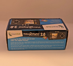 ClearClick Video to Digital Converter 2.0 VHS Camcorder Tapes New Open Box