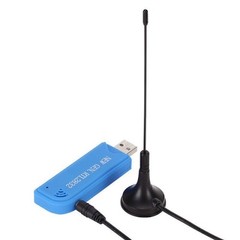 Mini Portable Digital Receiver USB 2.0 Software Radio DVB-T RTL2832U+FC0012 SDR