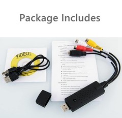 USB2.0 Video Capture Converter Adapter VHS DVD DVR TV PC Laptop S-Video PAL NTSC