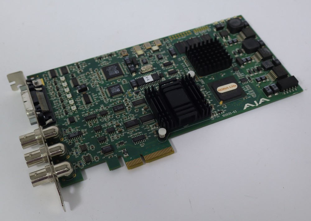 AJA KONA LHe 102035-03 PCIe Video Capture Card