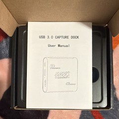USB 3.0 Capture Dock SUD-C8 Video Capture 4K Passthrough 1080P60 HDMI