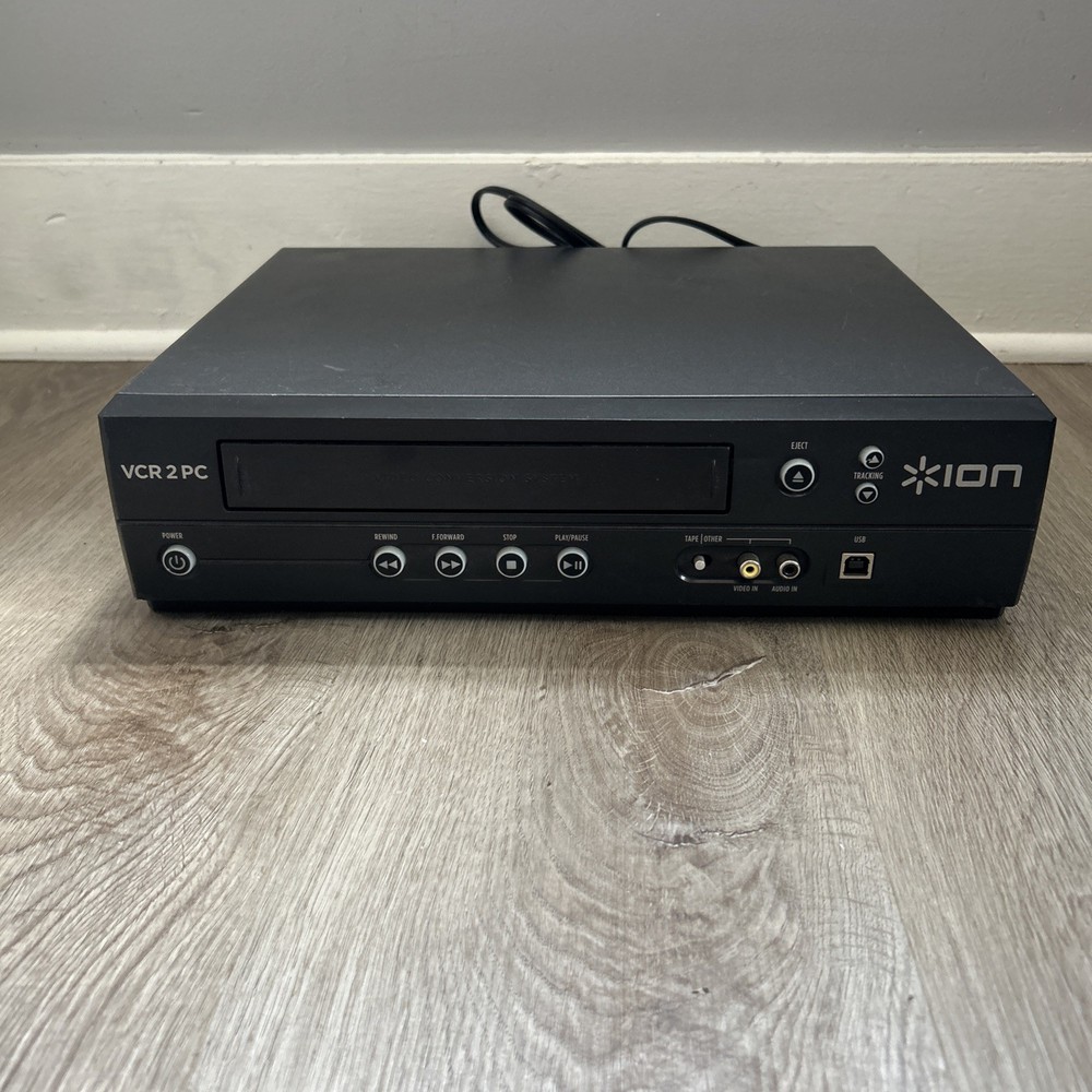 Ion VCR 2 PC Video Conversion System VHS to Digital USB Converter PARTS READ