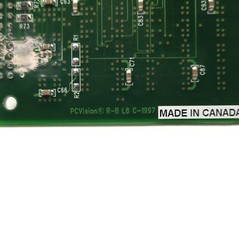 Imaging Technology PCVision R-B L8 C Frame Grabber Card, PCI, DB15, DB26