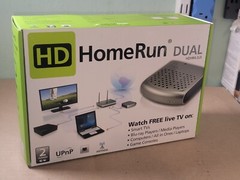 HD HomeRun Dual HDHR4-2US Dual Network Tuner UPnP Antenna Live Broadcast TV
