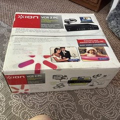 ION VCR 2 PC USB VHS Video to Computer Conversion System & More
