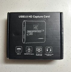 USB 3.0 Video Capture Card,1080P HDMI Recorder Game Capture Card for Windows/Mac