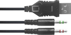 Speedlink VOLTOR LED Gaming Headset – integrated volume control, flexible headba