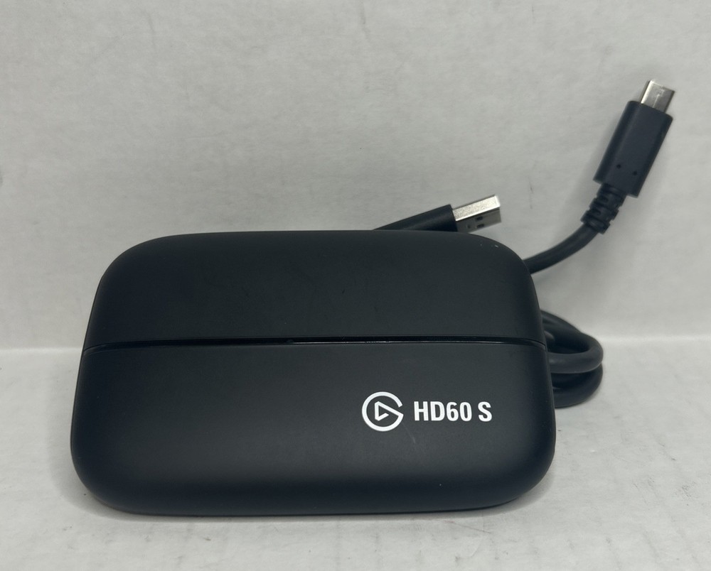 Elgato HD60 S Video Capture Card USB 3.0 HDMI Audio External Interface & Cord