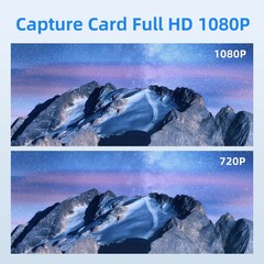Video Capture Card, USB3.0 HDMI to USB C Capture Card, 4K 1080P 60FPS