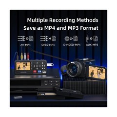 Universal VHS to Digital Converter – Capture and Convert Analog Video from VC…