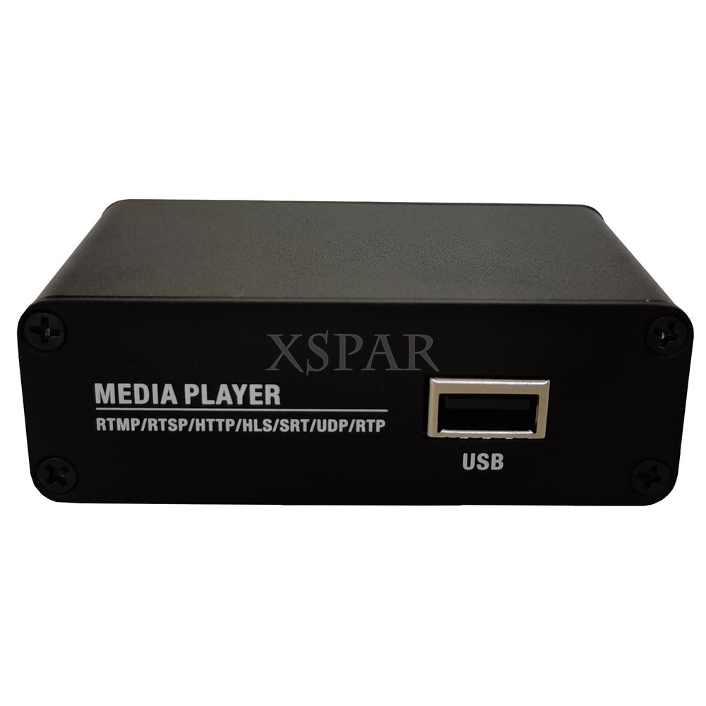 USB Video Streamer Media Player Support for for TS/HLS/FLV/RTSP/RTMP/RTMPS/SRT
