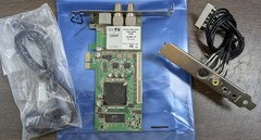 Hauppauge WinTV-HVR-2255 Dual Hybrid PCI-E TV Tuner Board w/ 16020137 I/O Board