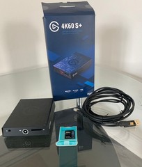 Elgato 4K60 S+ Standalone Game Capture Card 4K HDR SD Recorder PS5 Xbox PC Box