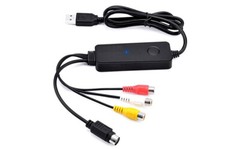Composite RCA S-Video To USB DVR Adapter Digital MPEG Video Recorder