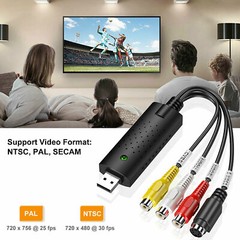 USB 2.0 Audio Video VHS to DVD VCR PC HDD Converter Adapter Digital Capture Card