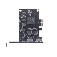 Linux HDMI 1080p PCIe OBS Vmix Wirecast Streaming 2 Channel 60fps Broadcast PCI