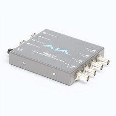 AJA FiDO-4T 4-Channel 3G-SDI to Single-Mode LC Fiber Mini Converter Transmitter