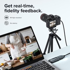 Cam Link 4K, tarjeta de captura de cámara externa, 4K30/1080p120 para streaming.