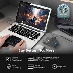 Ultra-Low Latency Game Streaming Card – Switch, Xbox, PS5
