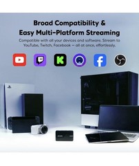 AVerMedia Capture Card for Streaming 4K60 HDR Passthrough GC311G2 BLACK