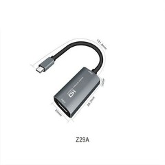 HDMI-Compatible To Type C 1080P USB-C Game Recording Live Video HD Capture Card